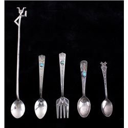 Navajo Silver Fork and Spoons