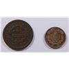 Image 2 : LOT OF TWO COINS - CENTS