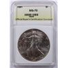 Image 1 : 1991 AMERICAN SILVER EAGLE