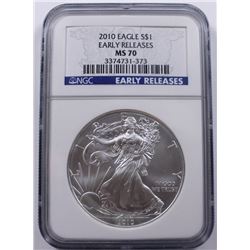 2010 AMERICAN SILVER EAGLE