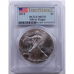 2014 AMERICAN SILVER EAGLE