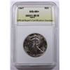 Image 1 : 1947 WALKING LIBERTY HALF DOLLAR