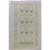Image 2 : UNCUT SHEET OF 4 NOTES