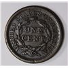 Image 2 : 1857 LARGE CENT SMALL DATE