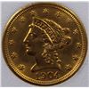 Image 2 : 1904 $2.50 GOLD LIBERTY