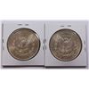 Image 2 : LOT OF TWO MORGAN SILVER DOLLARS
