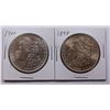 Image 1 : LOT OF TWO MORGAN SILVER DOLLARS