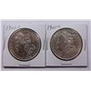 Image 1 : LOT OF TWO MORGAN SILVER DOLLARS