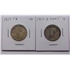 Image 1 : LOT OF TWO STANDING LIBERTY QUARTERS