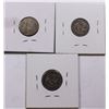 Image 2 : LOT OF THREE BUST DIMES