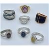 Image 1 : LOT OF SEVEN QVC RINGS
