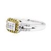 Image 1 : 0.6 ctw Diamond Ring - 14KT White Gold