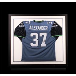 Shaun Alexander Framed Autographed Jersey