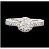 Image 2 : 1.08 ctw Diamond Ring - 14KT White Gold