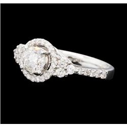 1.31 ctw Diamond Ring - 14KT White Gold