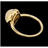 Image 3 : 0.50 ctw Diamond Ring - 18KT Rose Gold