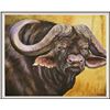 Image 1 : Painting:  Cape Buffalo - Original Artwork by Dogwood Design Studio