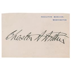 Chester A. Arthur
