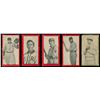 Image 1 : 1910 T210 and T211 Baseball Card Collection of (5)