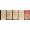 Image 2 : 1910 T210 and T211 Baseball Card Collection of (5)