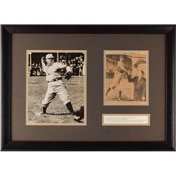 Cy Young and Bob Feller