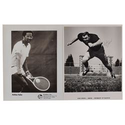 Arthur Ashe and Dick Butkus
