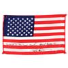Image 3 : Apollo 15 Lunar Surface-Flown Flag Signed by Dave Scott