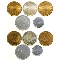 Five Alaska Tokens  (90380)