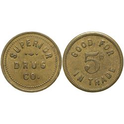 Superior Drug Co. Token  (90347)