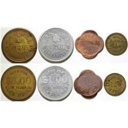 Four Arizona Tokens  (89024)