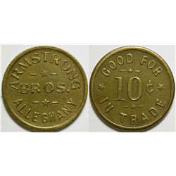 Armstrong Bros. Token  (101226)
