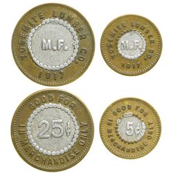 Yosemite Lumber Co. Tokens  (90355)