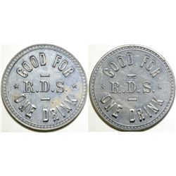 R.D.S. Drink Token  (101225)