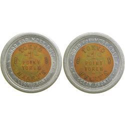 Tokyo Hearts Bimetallic Token  (91141)