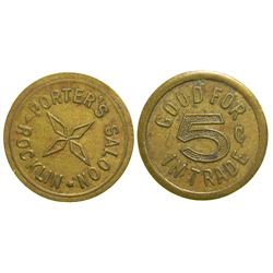 Porter's Saloon Token  (90351)