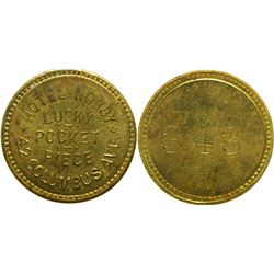 Hotel Nobby Brothel Token  (101802)