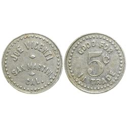 Joe Vicenti Token  (101235)