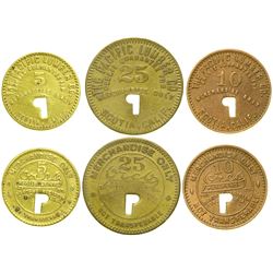 Pacific Lumber Co. Tokens  (90337)
