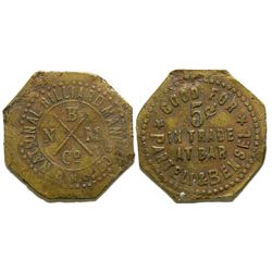 Parteli & Bensel Bar Token  (101885)