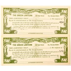 Green Lantern Entertainment Coupons  (101989)