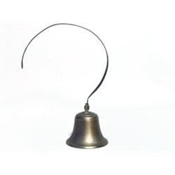 Antique Bronze Bell on Iron 