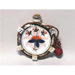 Georgian Imari Pattern Scent Flash Chatelaine