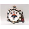 Image 1 : Georgian Imari Pattern Scent Flash Chatelaine