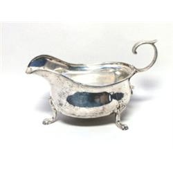 British Sterling Sauce Boat