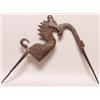 Image 3 : Inlaid Iron Figured Betel -Nut Cutter