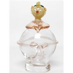 Morano Art Glass Decanter C. 1930