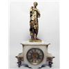 Image 3 : Antique Frech Gilt Figured Clock 
