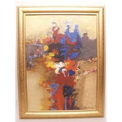 Canadian Oil Painting  Jack Shadbolt