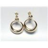 Image 1 : 18K Gold Hoop Earrings 