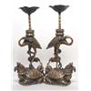 Image 1 : Chinese Brass Candlestands